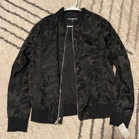 Karl Lagerfeld | Jackets & Coats | Karl Lagerfeld Paris Mens Camo ...